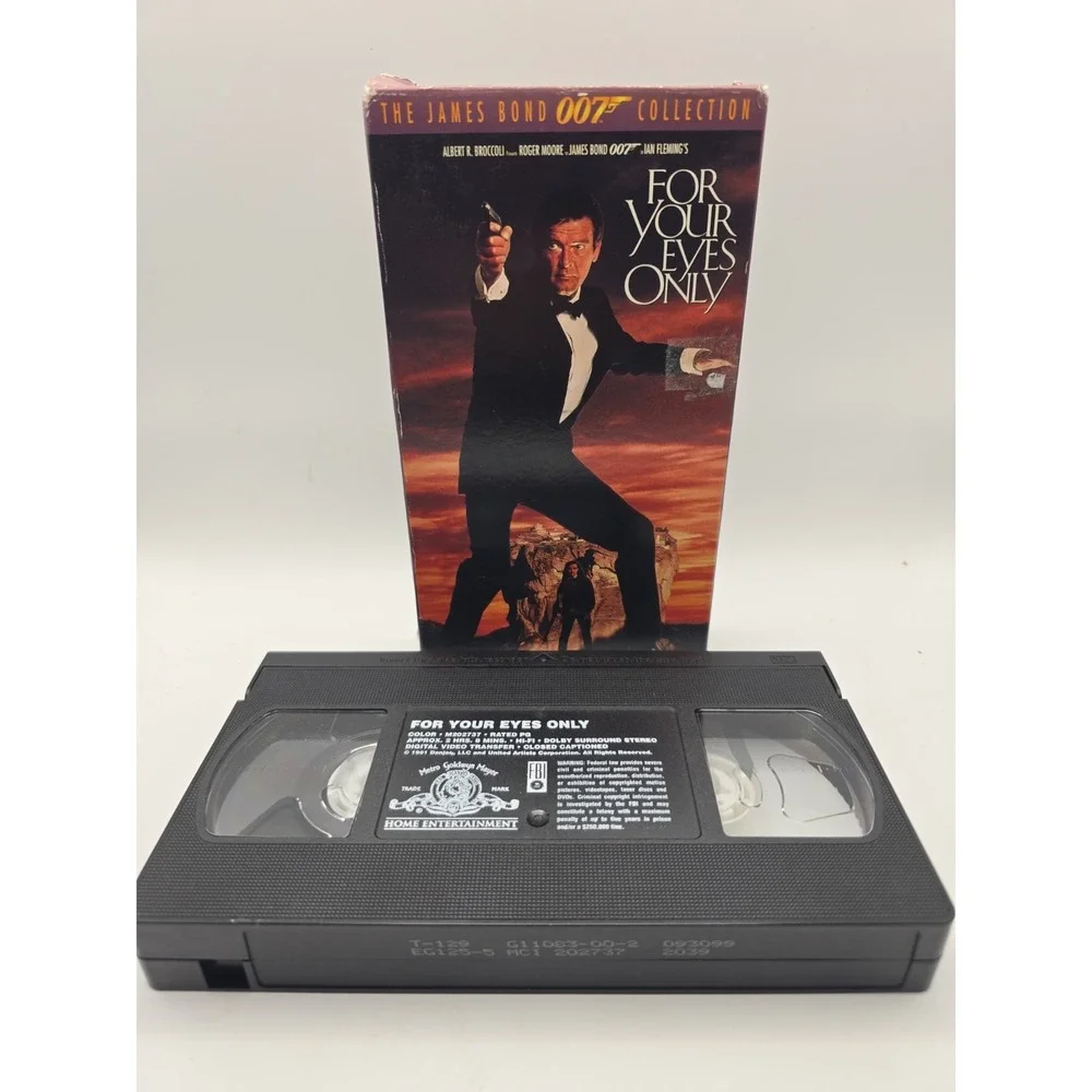 For Your Eyes Only (VHS, 1981)